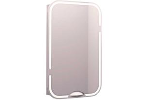 Зеркало-шкафчик CERSANIT Basic без подсв., универс. (правый/левый), 50 х 80 см, белый глянц., LS-BAS