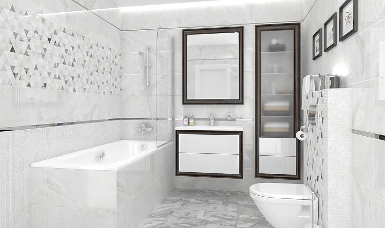 Plazma Плитка настенная белый 30х60