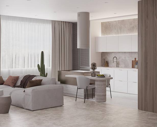 Obsidian Grey Керамогранит 60х60 Полированный