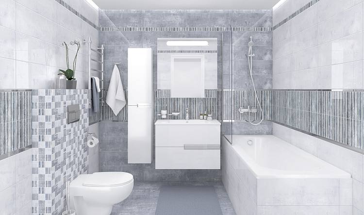 Бордюр метал. серебро глянцевое 1,6х60