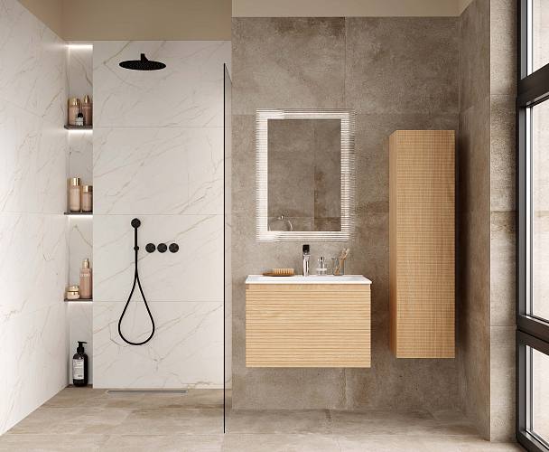 Пенал LAPARET Intero подвесной бук светлый