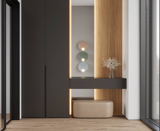 Wood Canarium Almond Stripes Керамогранит тёмно-бежевый 60х120 матовый карвинг