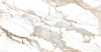 Calacatta Fairy Gold Керамогранит бежевый 60х120 Полированный_7