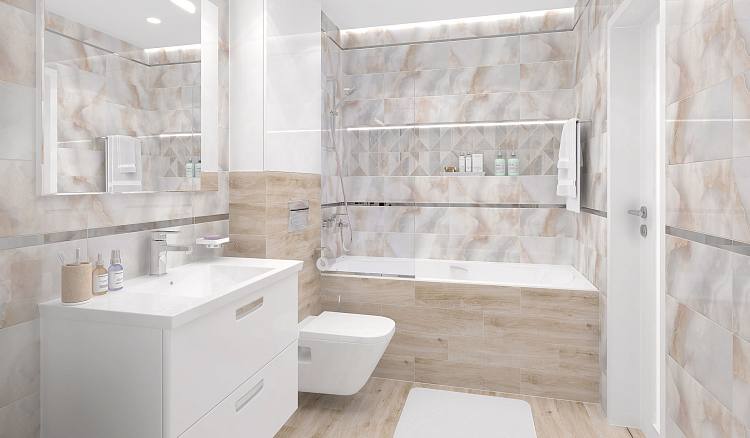 Laurel Керамогранит табачный LU 0066 15х60