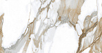 Calacatta Fairy Gold Керамогранит бежевый 60х60 Полированный_5