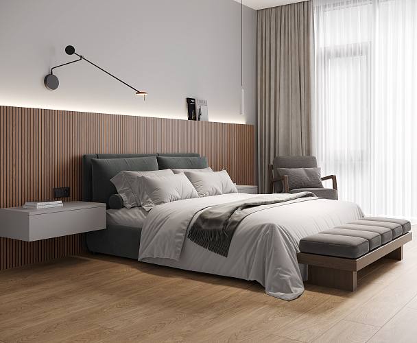 Wood Canarium Wenge Stripes Керамогранит коричневый 60х120 матовый карвинг