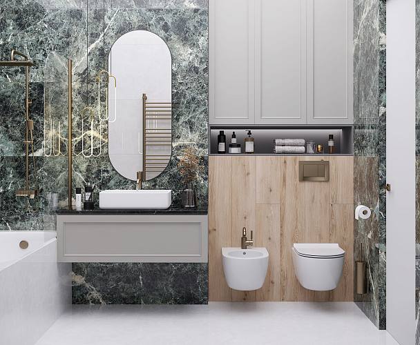 Nembus Green Керамогранит 60x120 Полированный