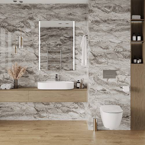 Ocean Awesome Grey Керамогранит серый 60х60 Полированный