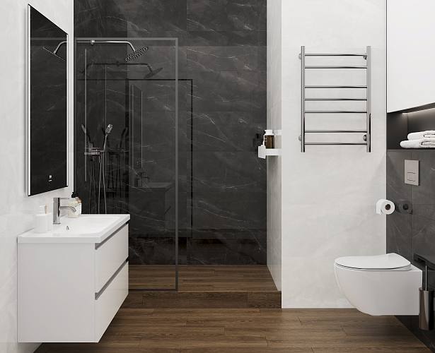 Pulpis bianco Плитка настенная 48042R 40x80 глянцевый обрезной