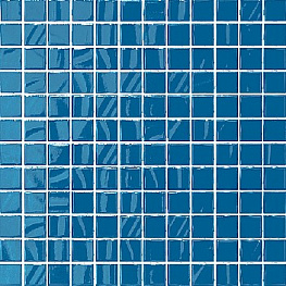 Темари Плитка настенная индиго (мозаика) 20047  29,8х29,8