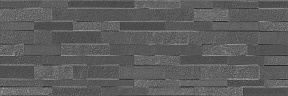 Гренель Плитка настенная серый темный структура обрезной 13055R 30х89,5