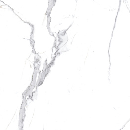 Calacatta Splendid Silver Керамогранит белый 60х60 Полированный