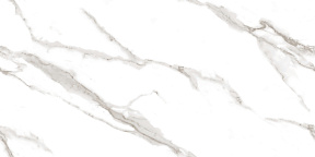 Calacatta Sharp Silver Керамогранит белый 60х120 Полированный